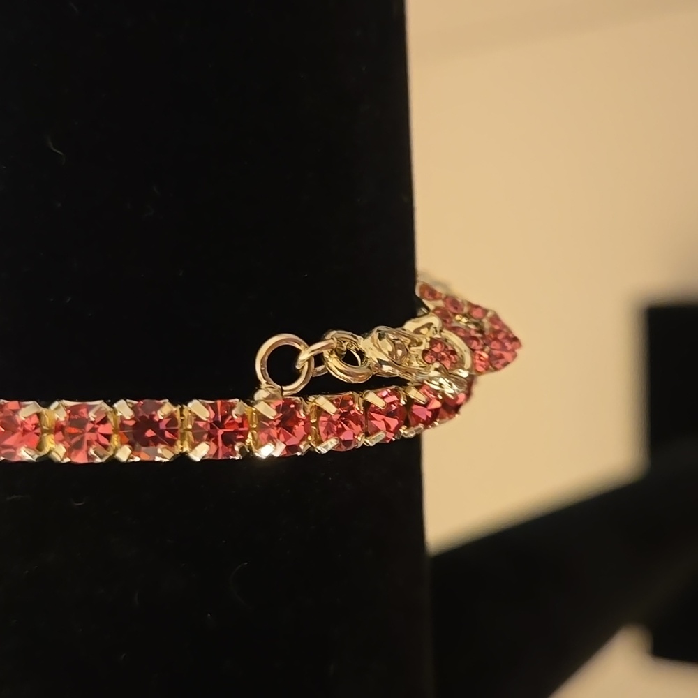Lauren Spencer Pink Crystal Mermaid Bracelet NWT